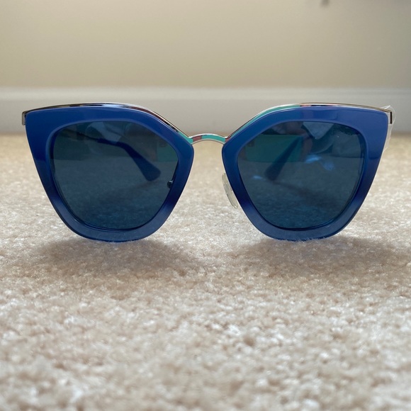 NWT ombré  blue Prada cat eye - Picture 2 of 5